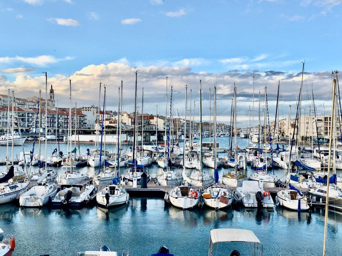 Escale Paisible A Sete, Belle Terrasse Vue Sur Mer ภายนอก รูปภาพ
