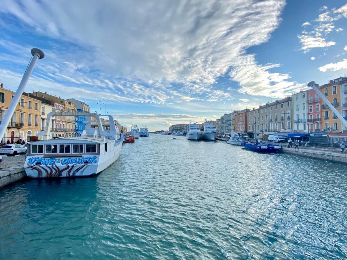 Escale Paisible A Sete, Belle Terrasse Vue Sur Mer ภายนอก รูปภาพ