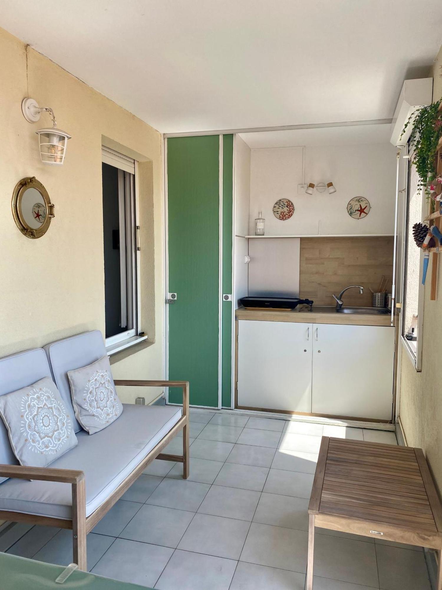 Escale Paisible A Sete, Belle Terrasse Vue Sur Mer ภายนอก รูปภาพ